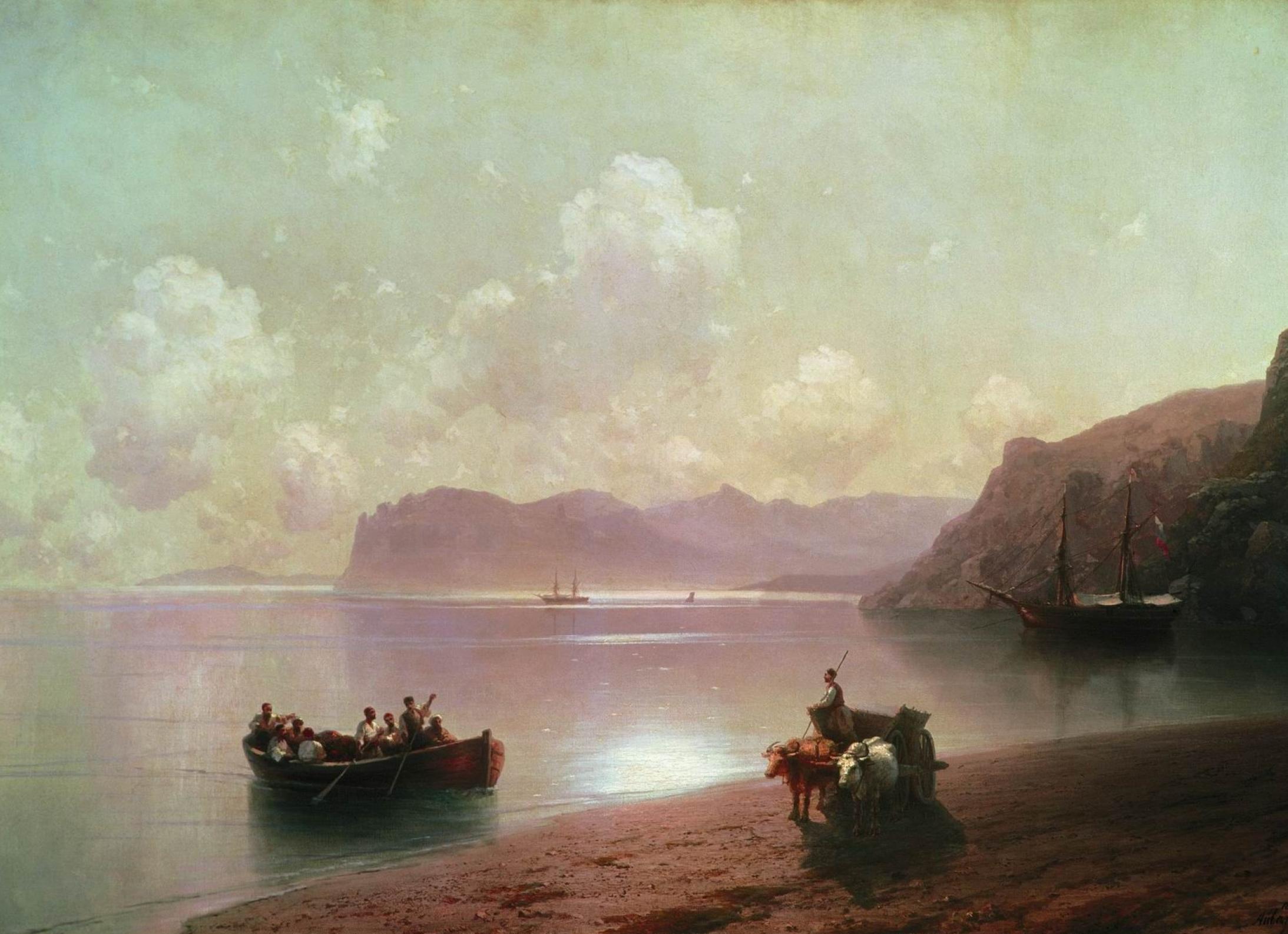 История двух картин Айвазовского и как искусственный интеллект не увидел Бога